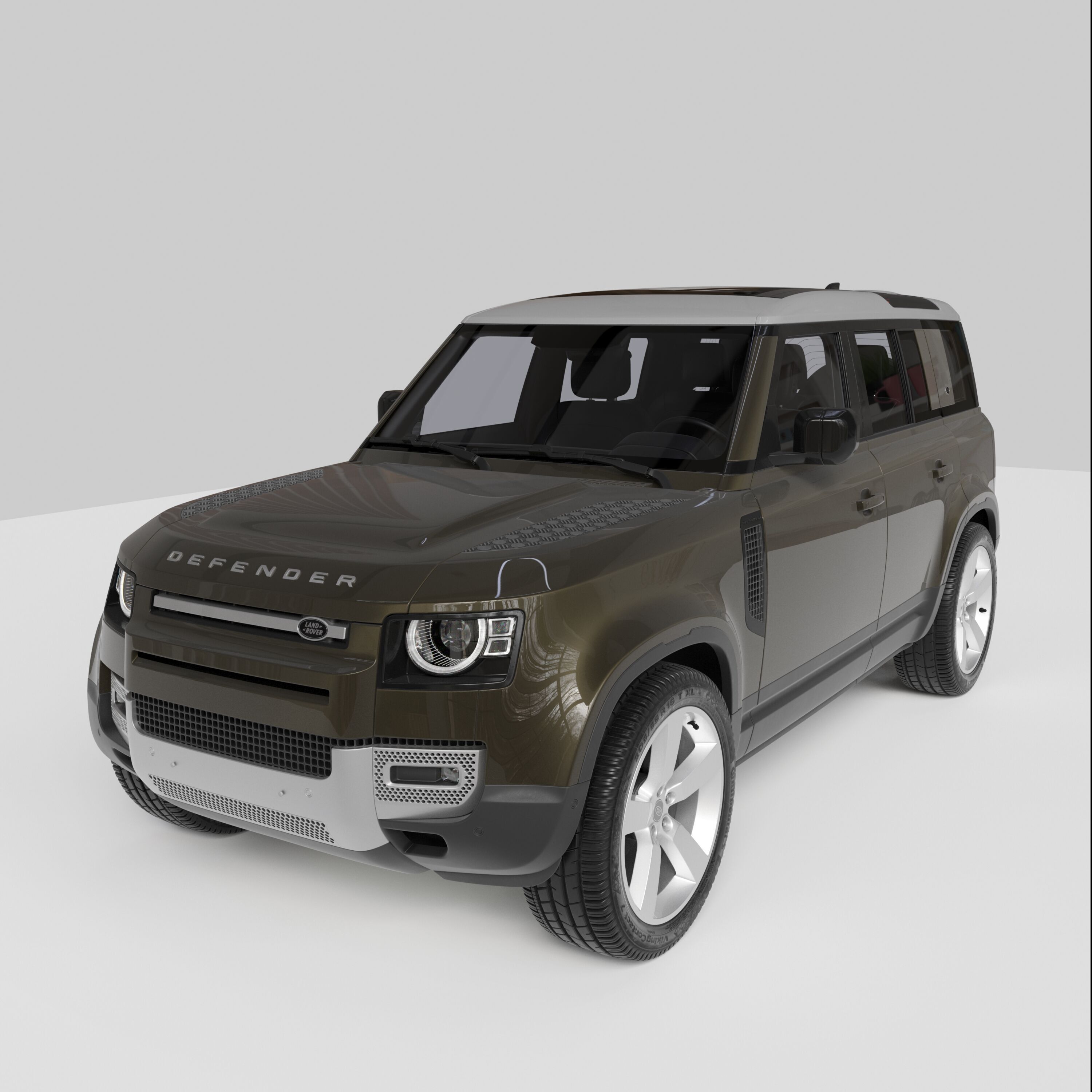 Land Rover Defender2025 3D model_1