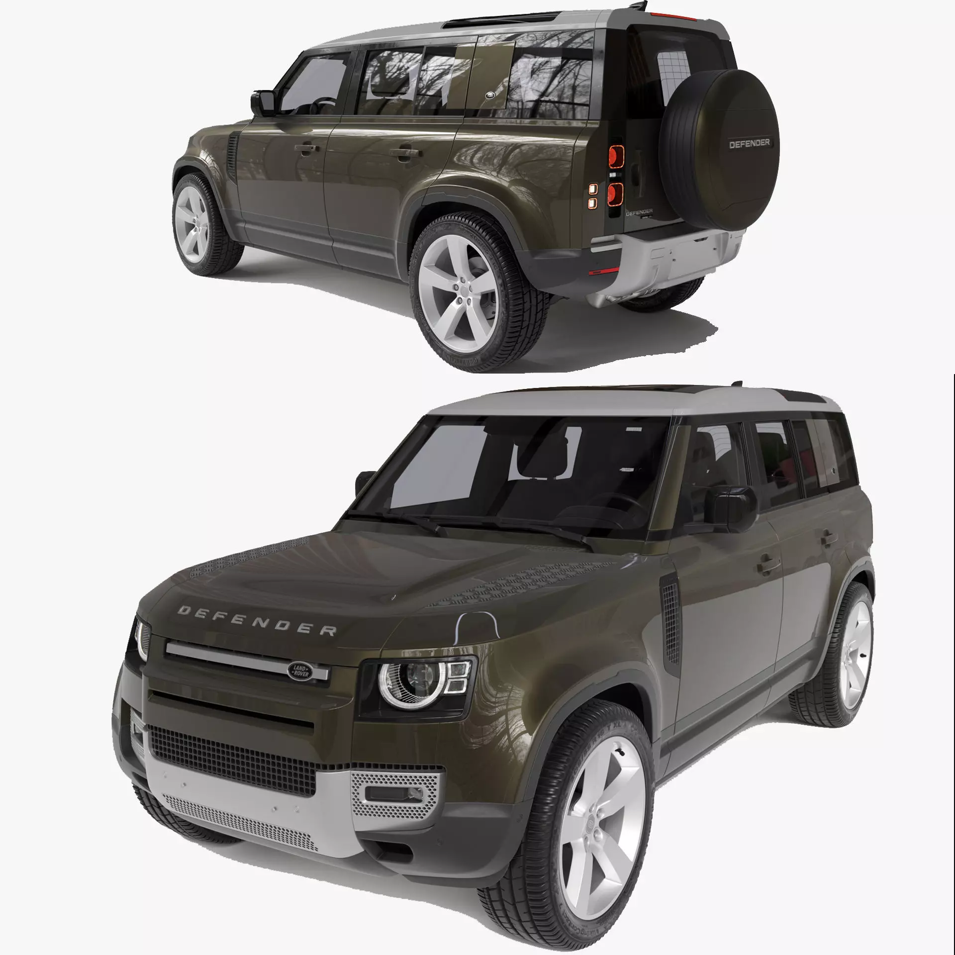 Land Rover Defender2025 3D model_0