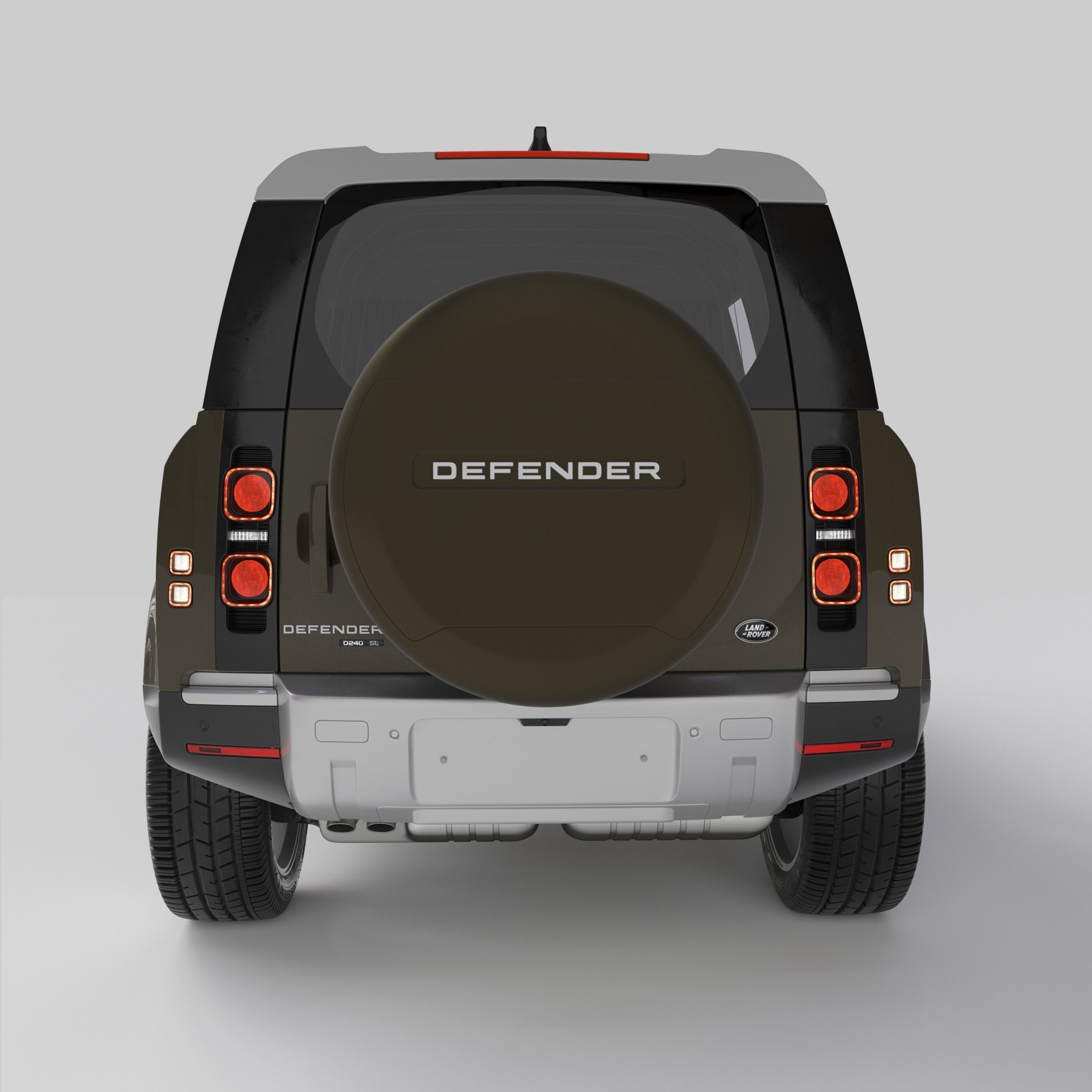 Land Rover Defender2025 3D model_4