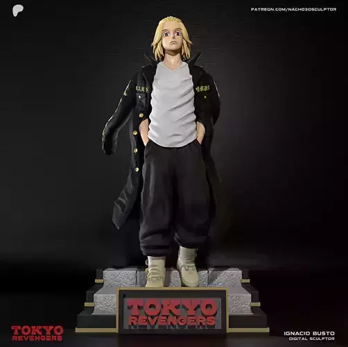 Mikey Manjiro Sano - Tokyo Revengers 3D print model