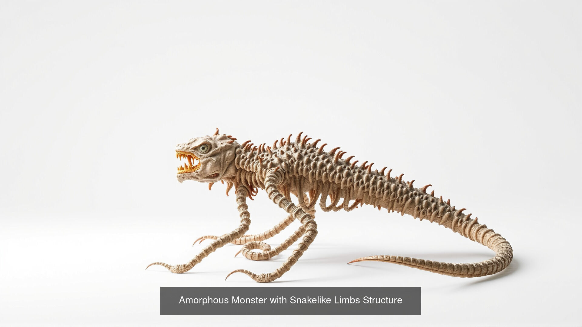 Fantasy Beast-Like Monsters Pack 3D Model Collection_5