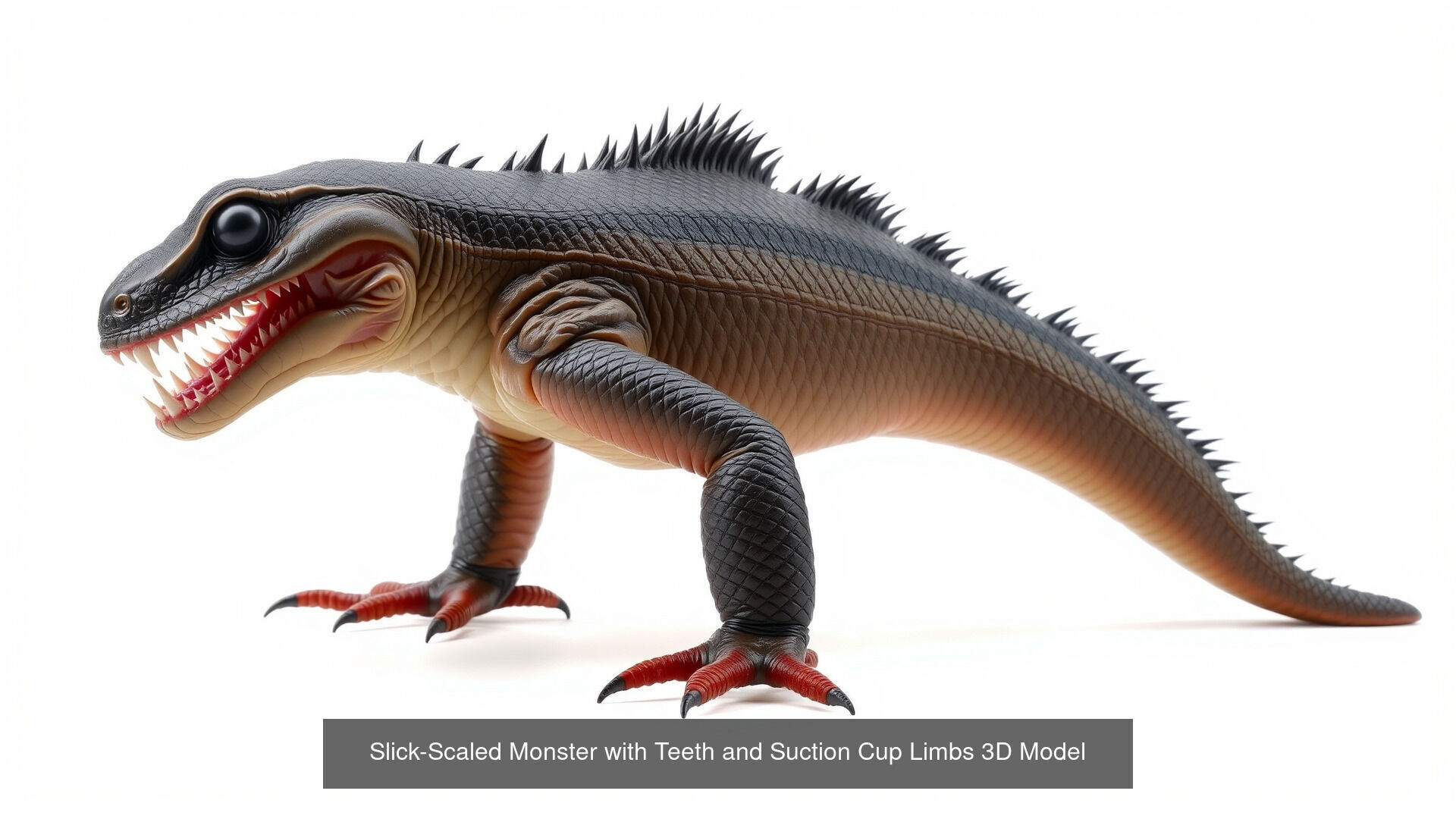 Fantasy Beast-Like Monsters Pack 3D Model Collection_7