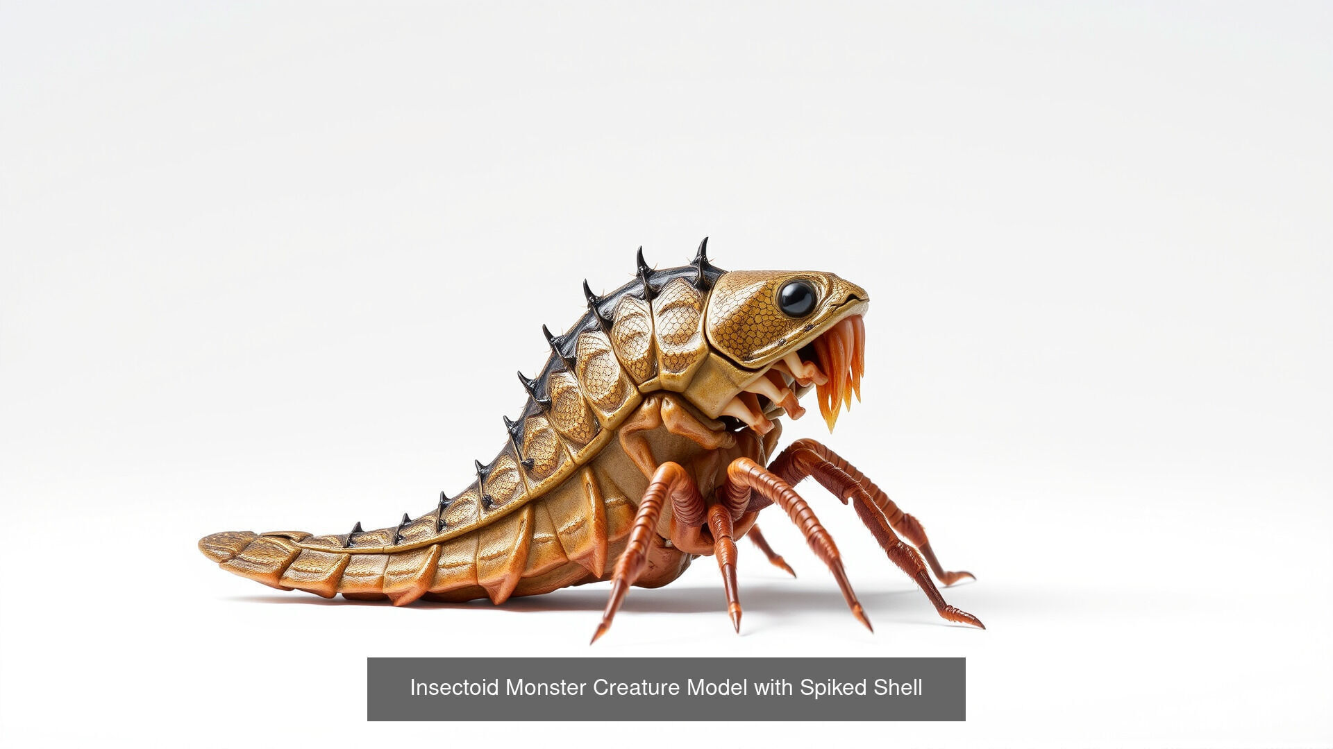Fantasy Beast-Like Monsters Pack 3D Model Collection_2