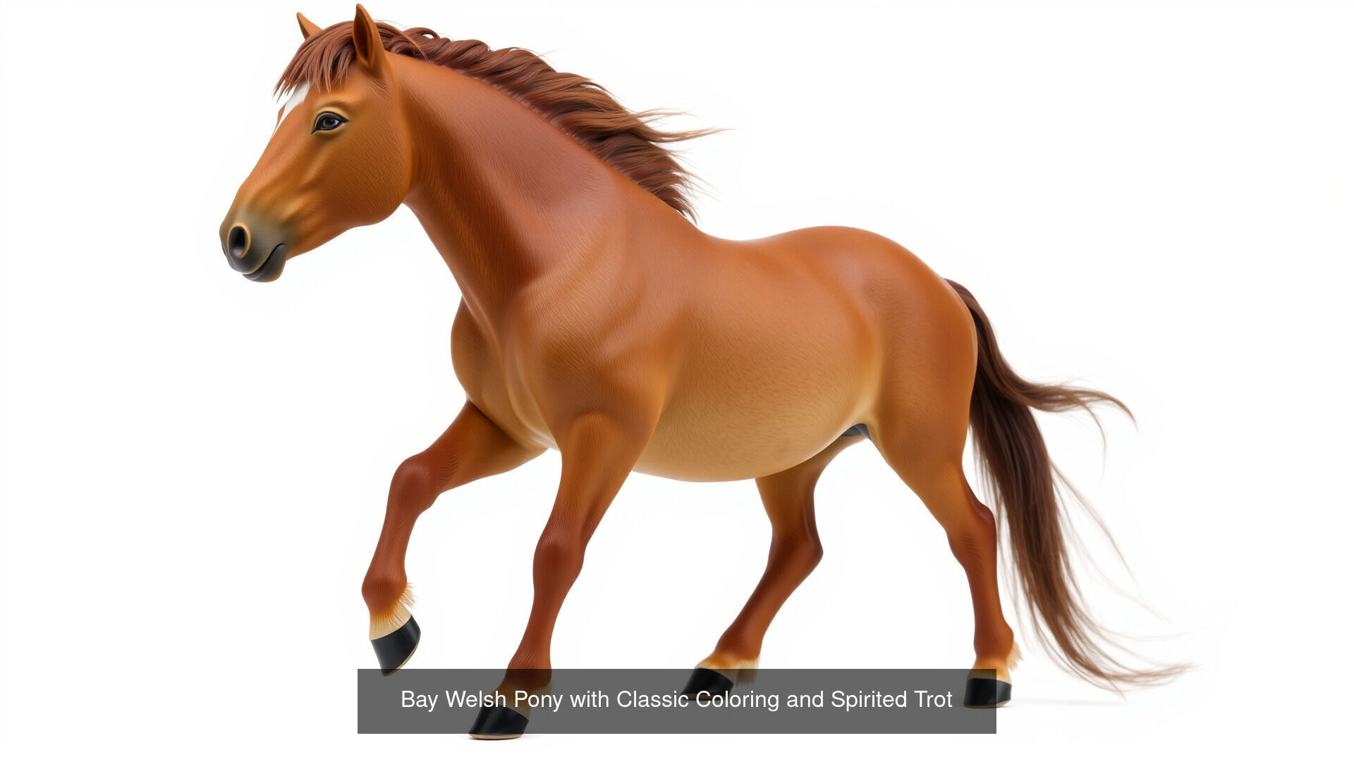 Horses of Different Breeds Pack 3D Model Collection_6