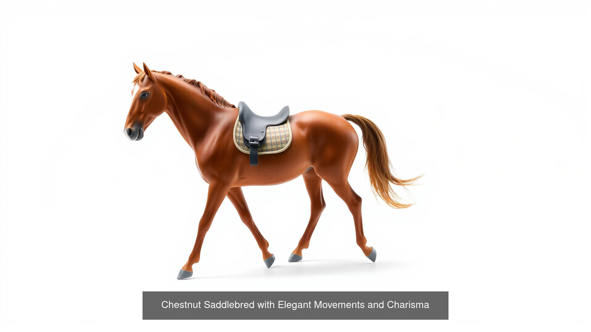 Horses of Different Breeds Pack 3D Model Collection_7