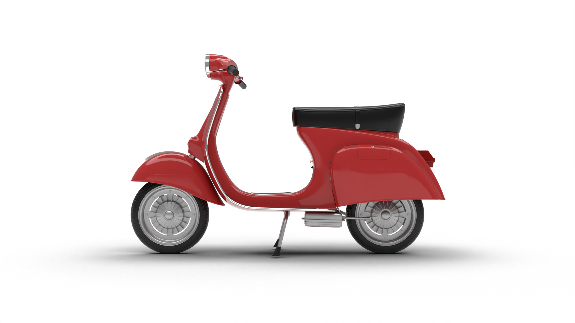 Vespa 125 1967 3d model 3D model_10
