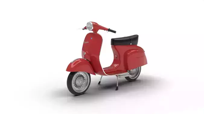 Vespa 125 1967 3d model