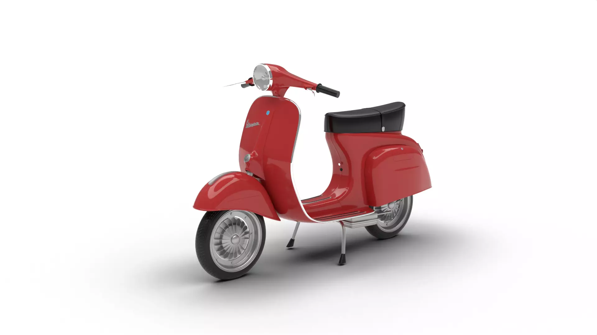 Vespa 125 1967 3d model 3D model_0