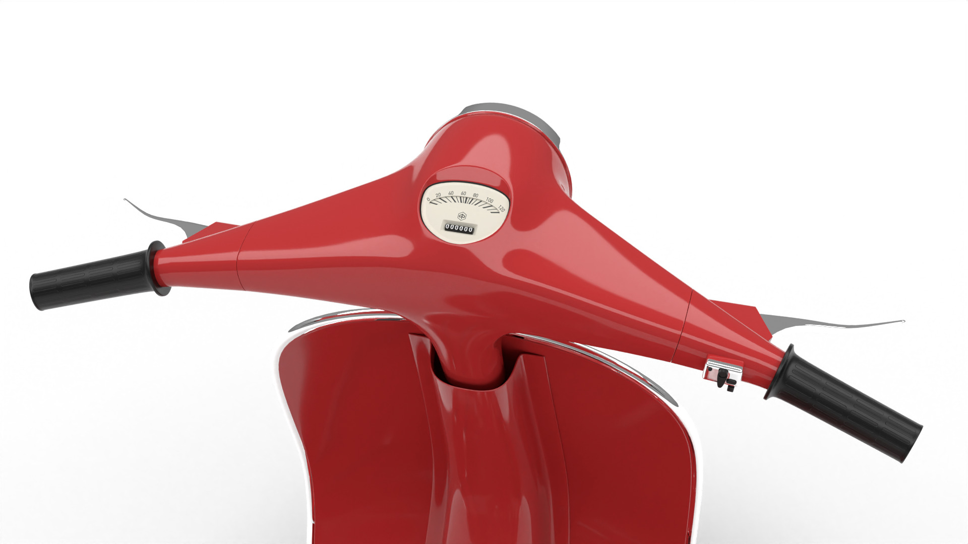 Vespa 125 1967 3d model 3D model_19