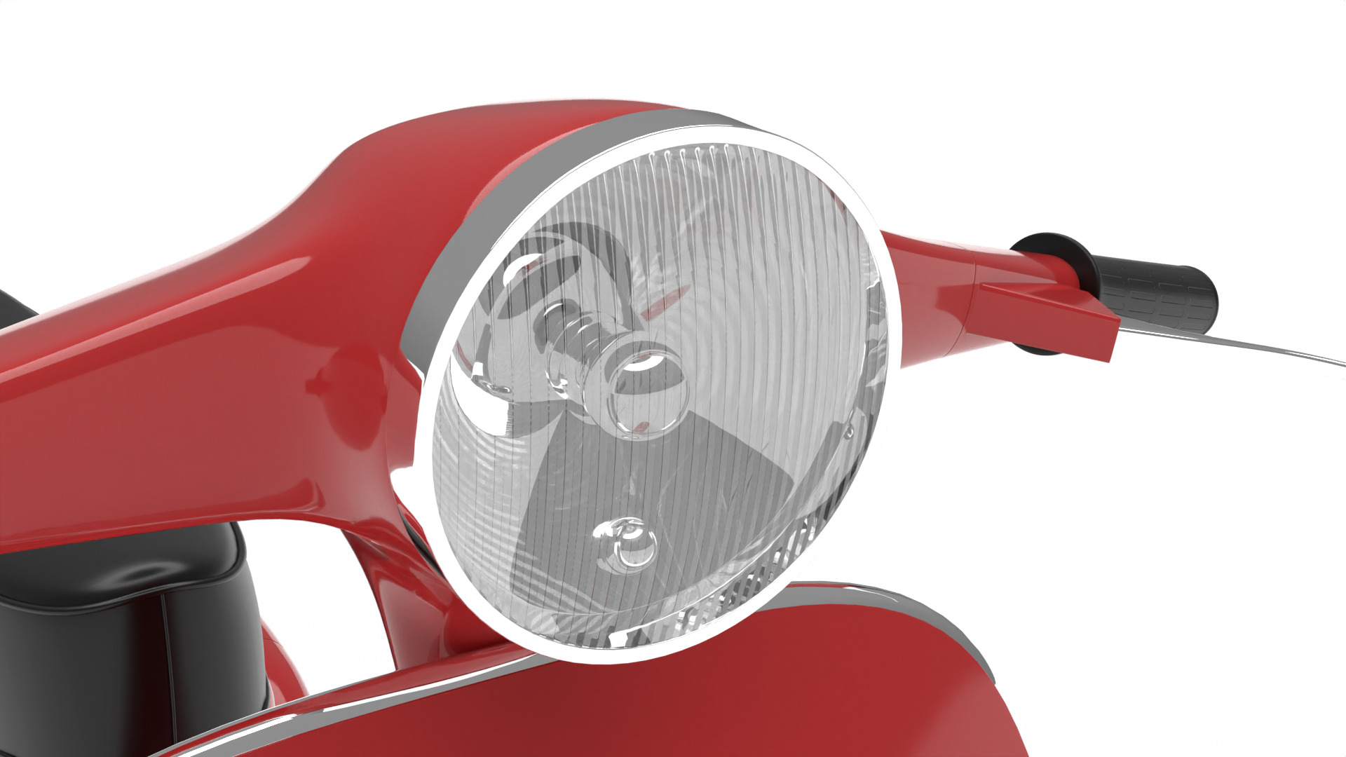Vespa 125 1967 3d model 3D model_22