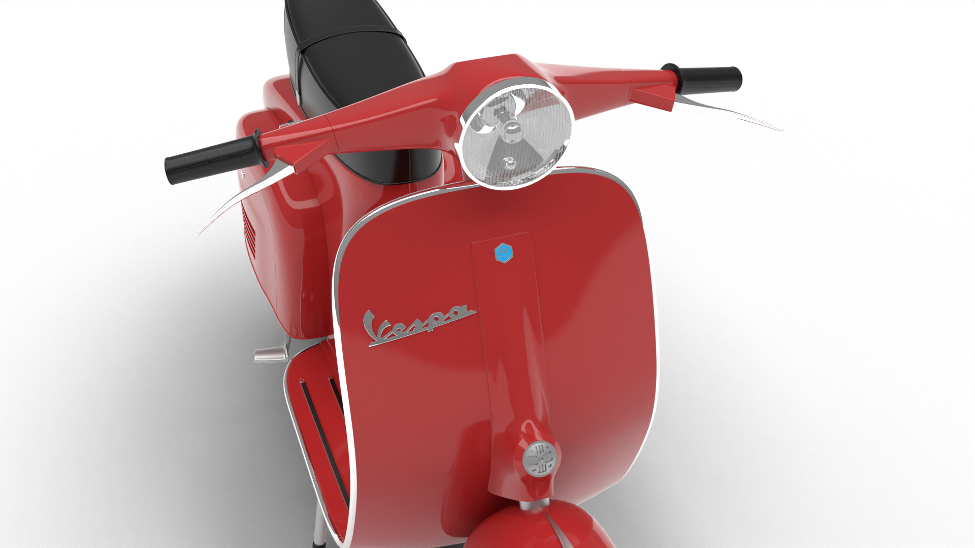 Vespa 125 1967 3d model 3D model_5