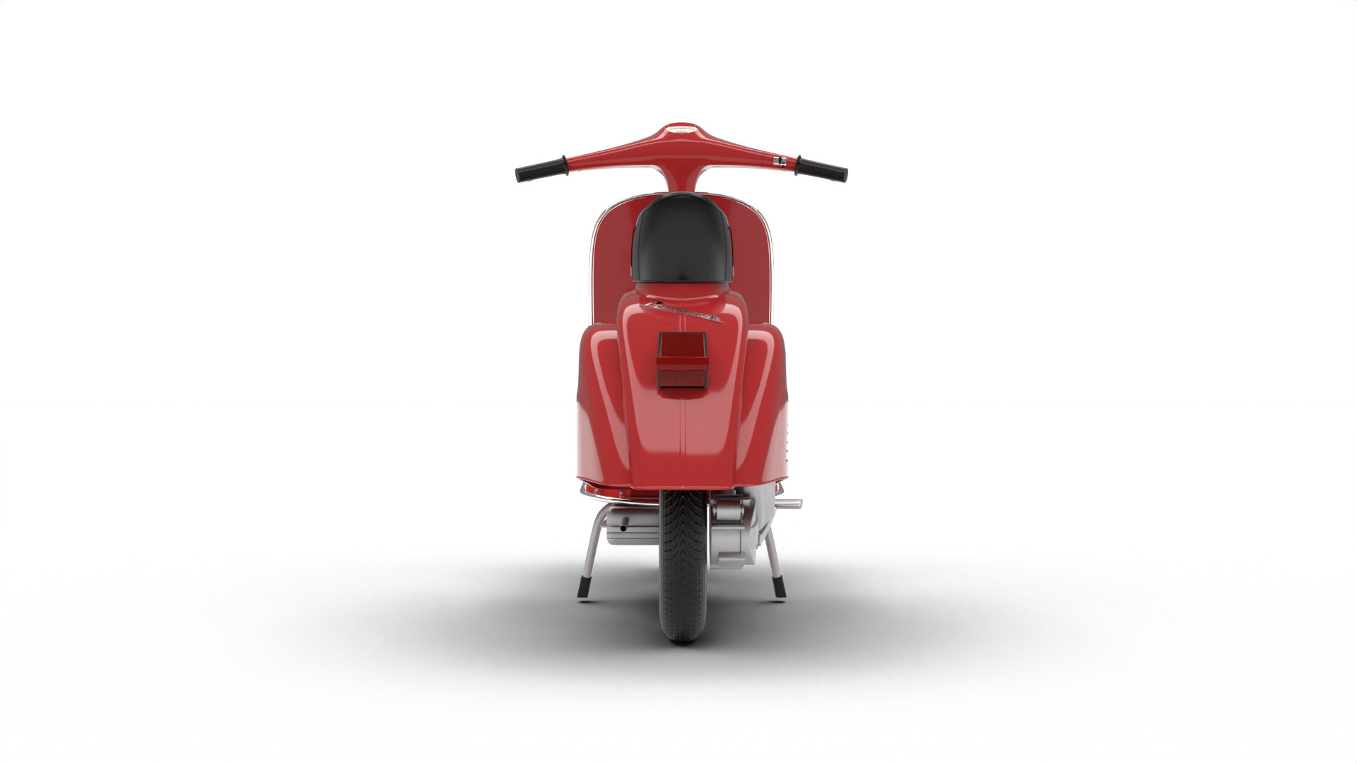 Vespa 125 1967 3d model 3D model_11