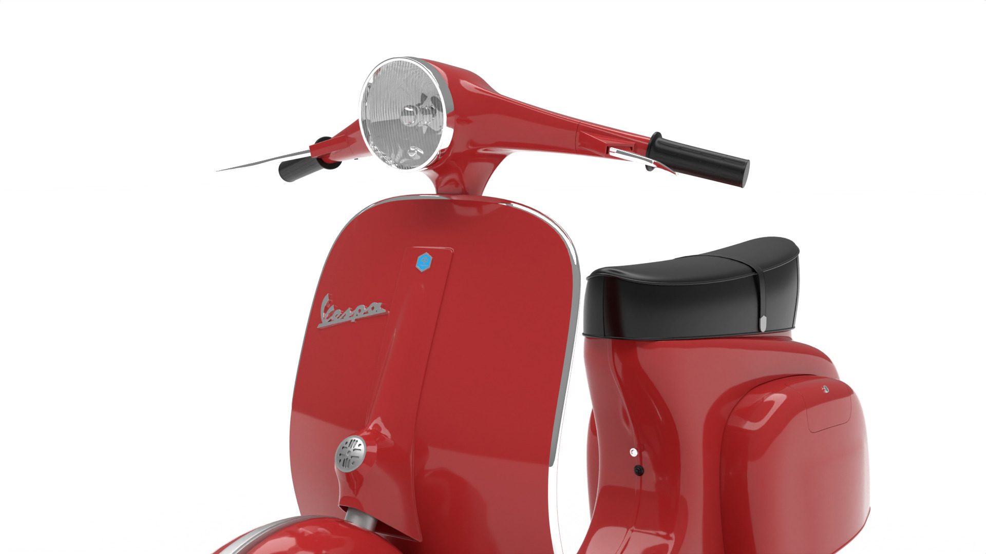 Vespa 125 1967 3d model 3D model_4