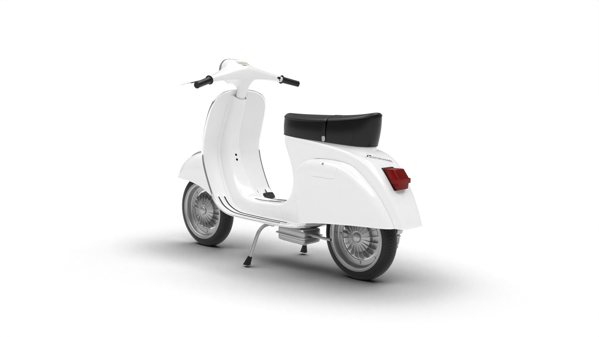 Vespa 125 1967 3d model 3D model_1