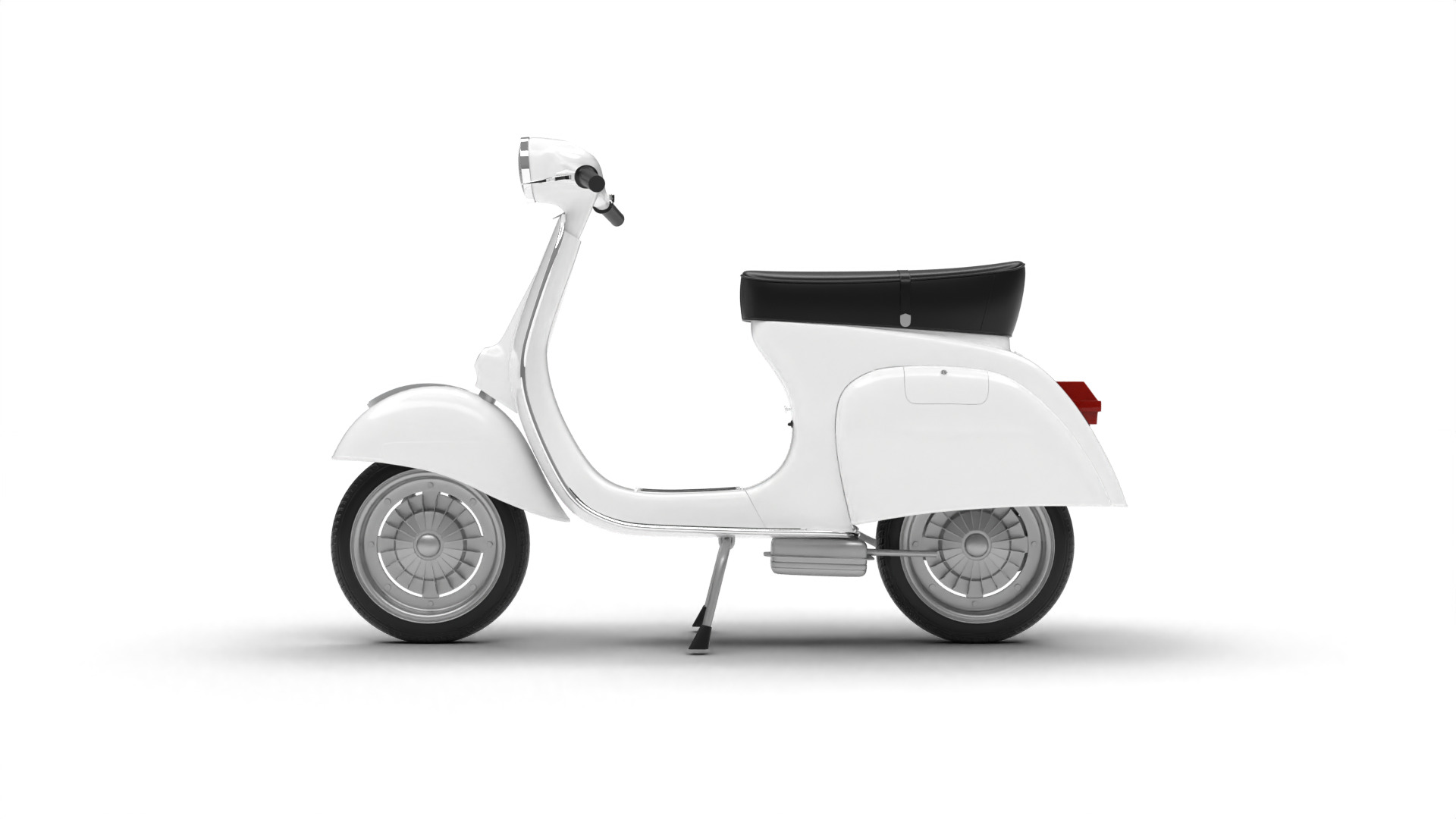 Vespa 125 1967 3d model 3D model_10