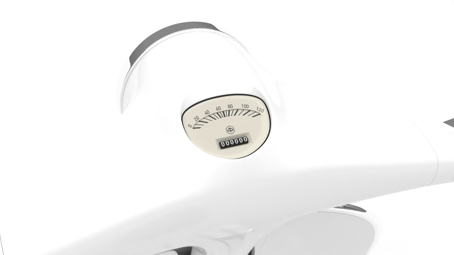 Vespa 125 1967 3d model 3D model_20