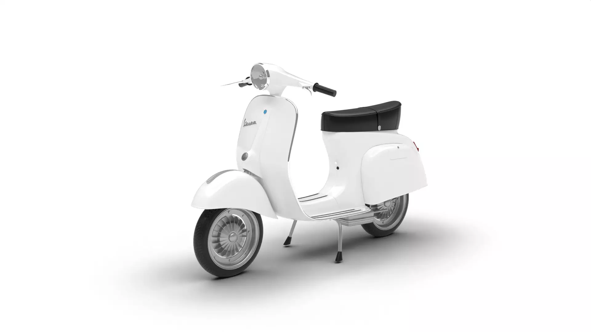 Vespa 125 1967 3d model 3D model_0