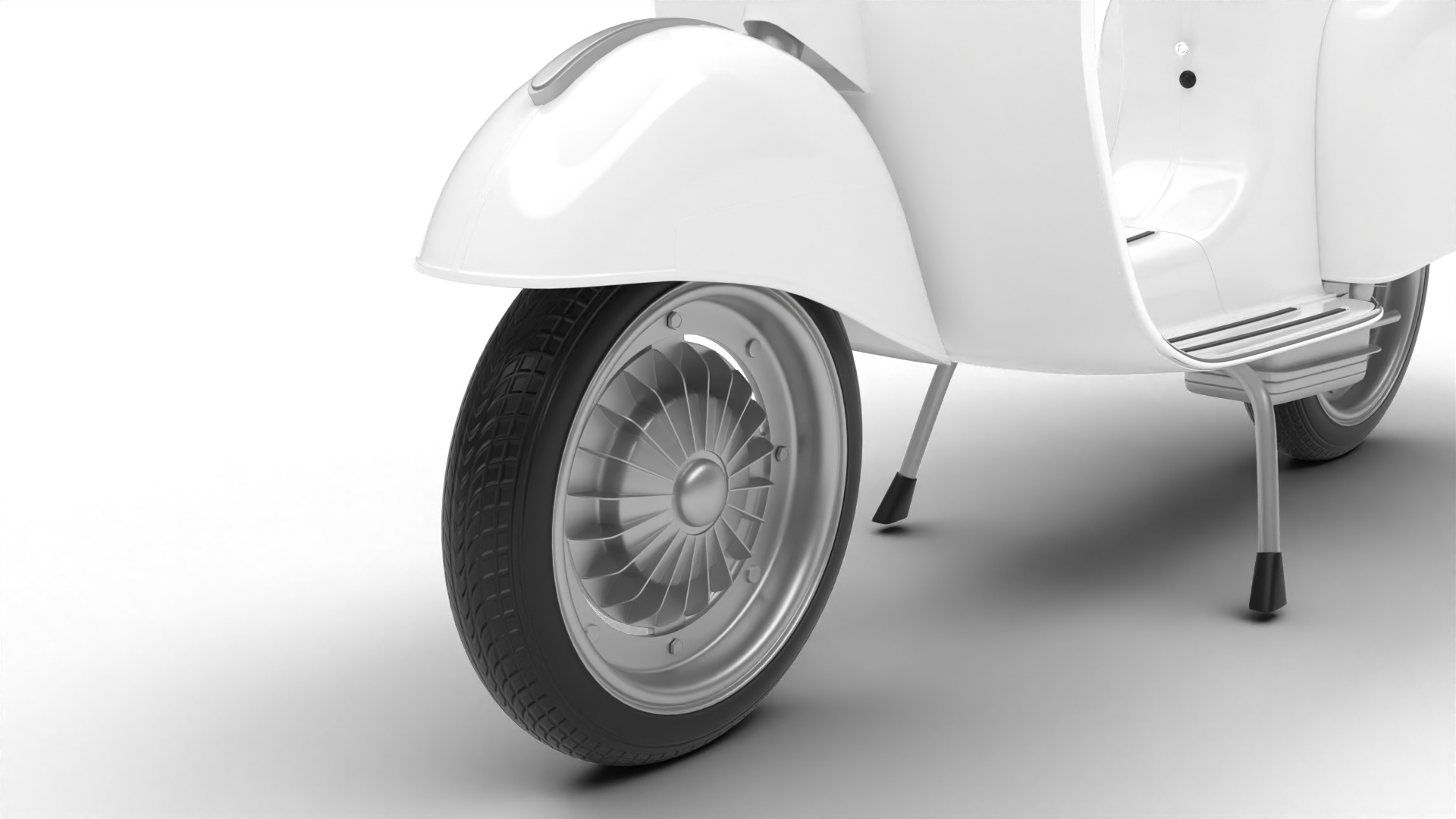 Vespa 125 1967 3d model 3D model_2