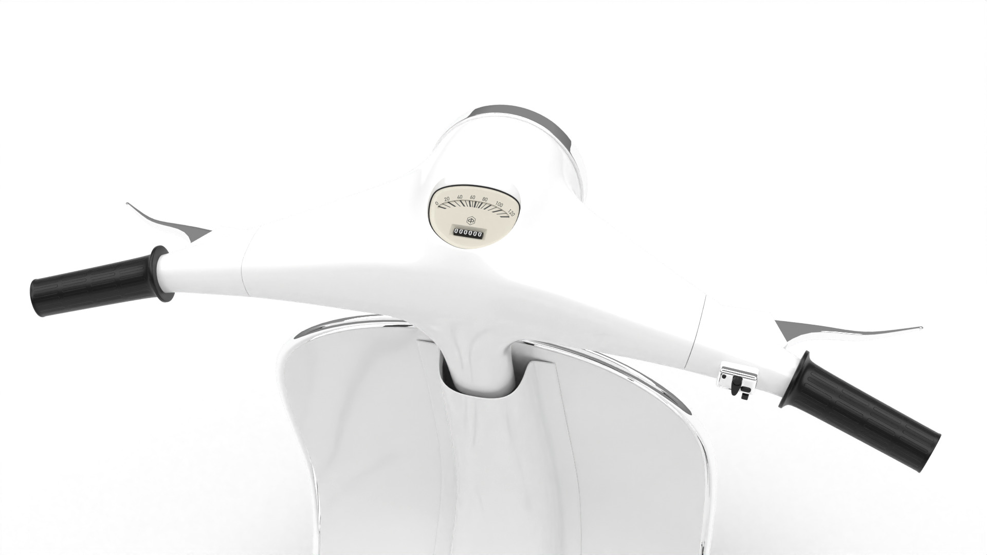 Vespa 125 1967 3d model 3D model_19