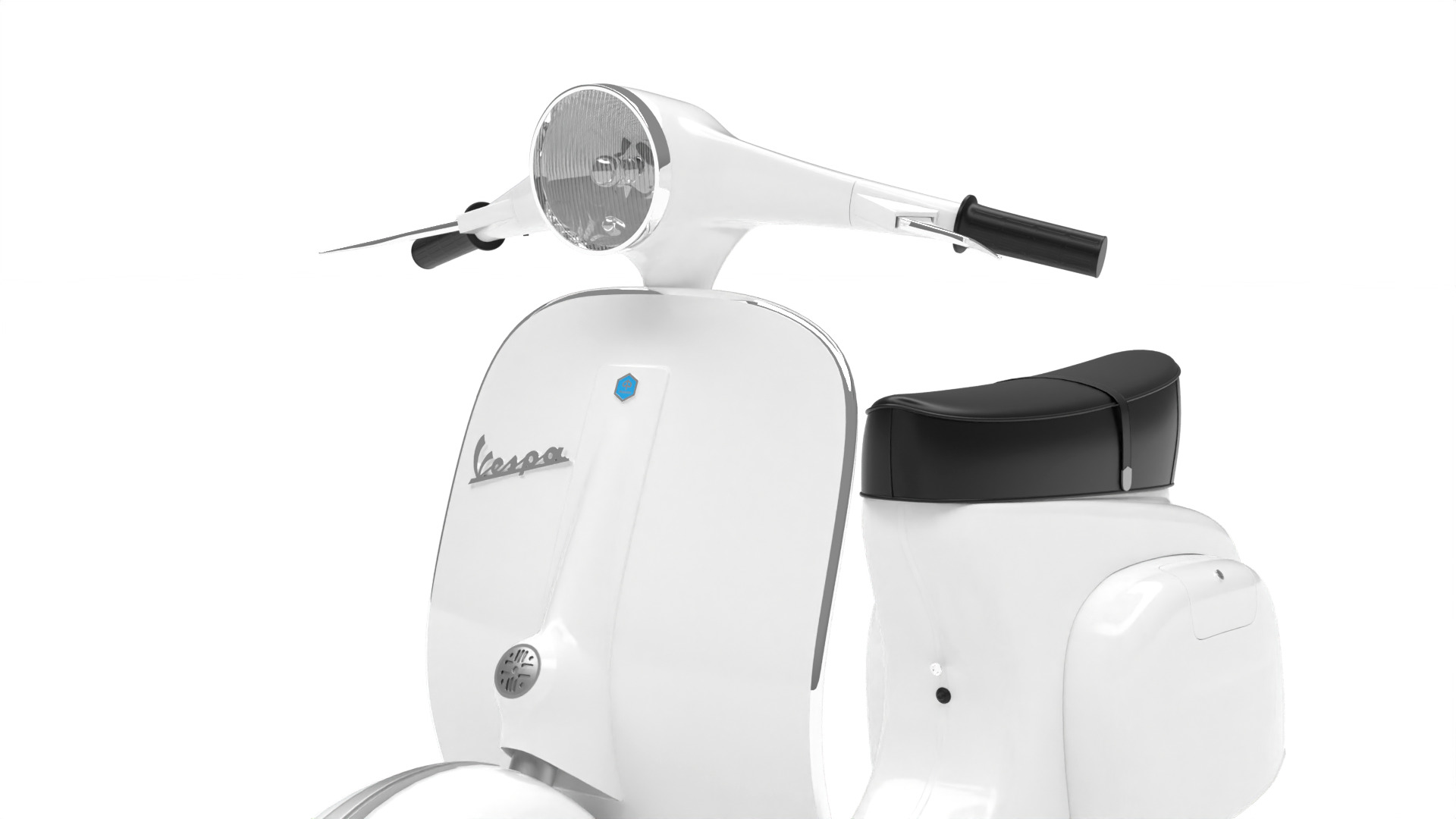 Vespa 125 1967 3d model 3D model_4