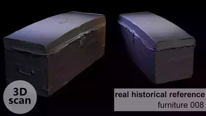 Furniture 008 - historical chest