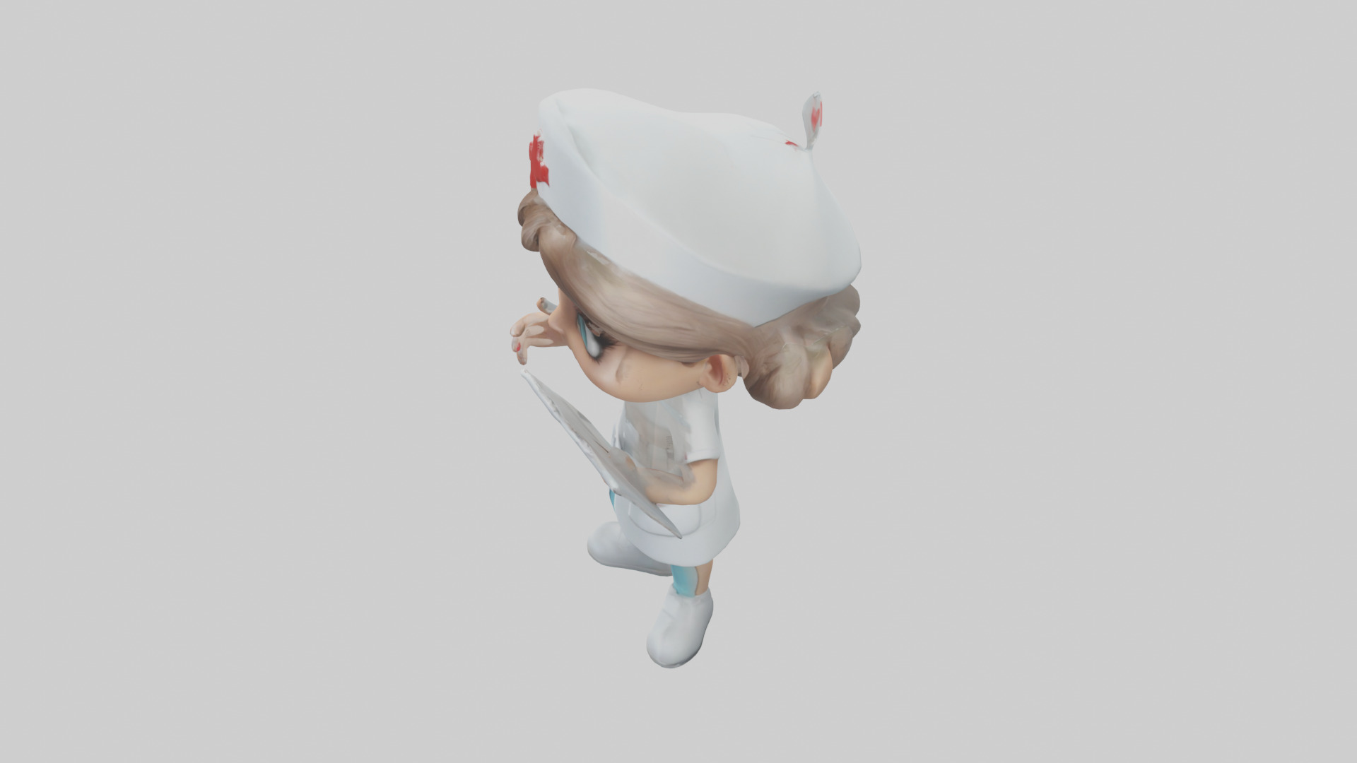 Cartoon Nurse Assistant model 3D model_17