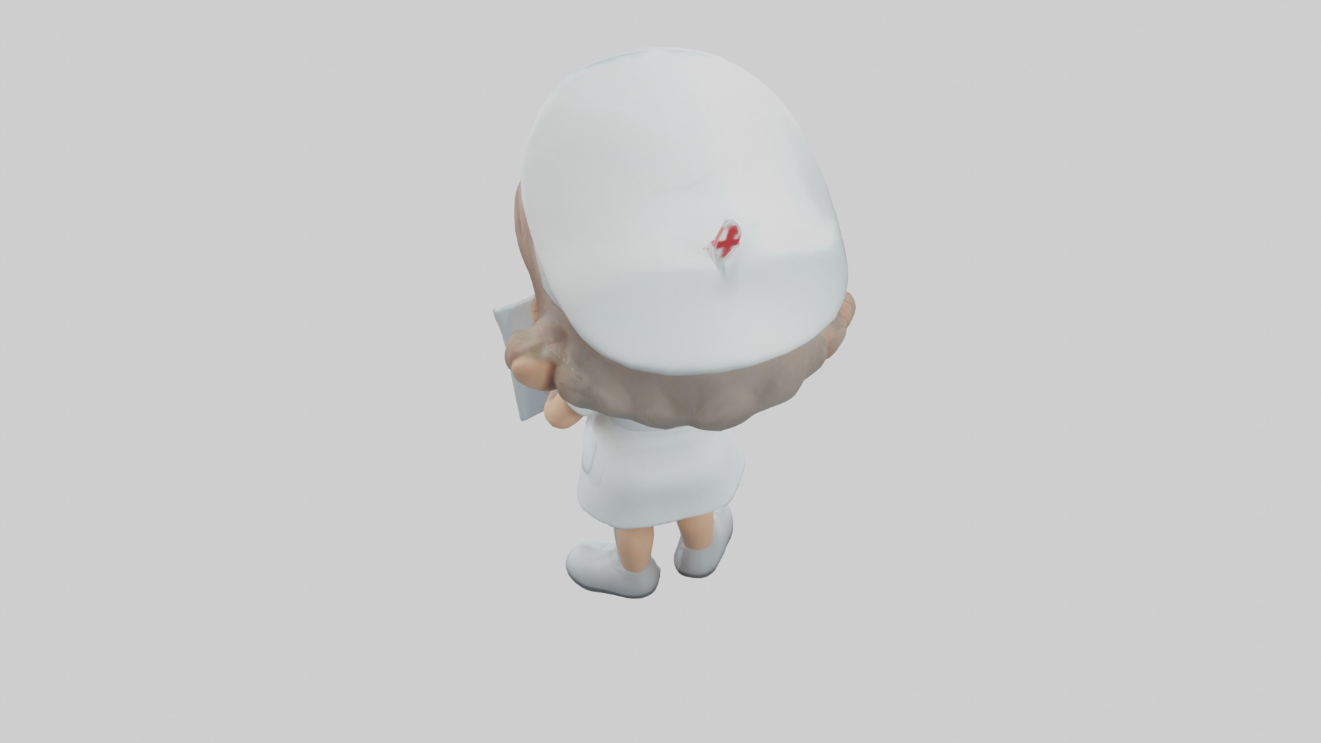 Cartoon Nurse Assistant model 3D model_15