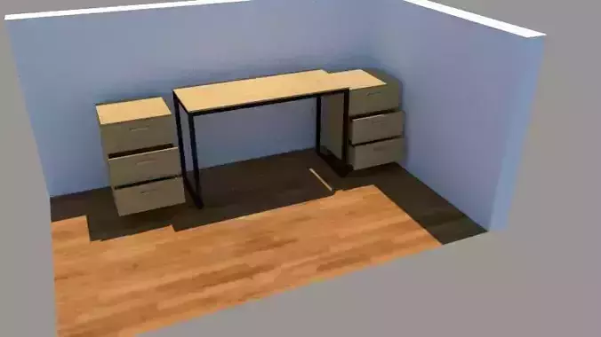 minimalist office table