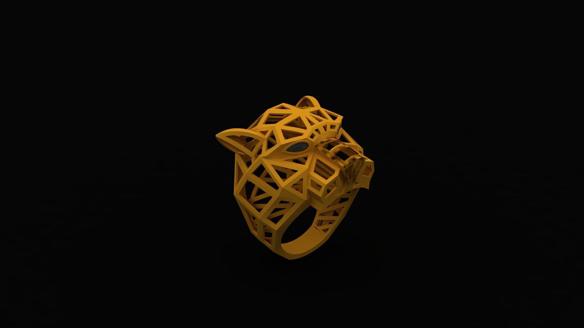 Mystic Panther A Locket Set of Power and Beauty 3D print model_15