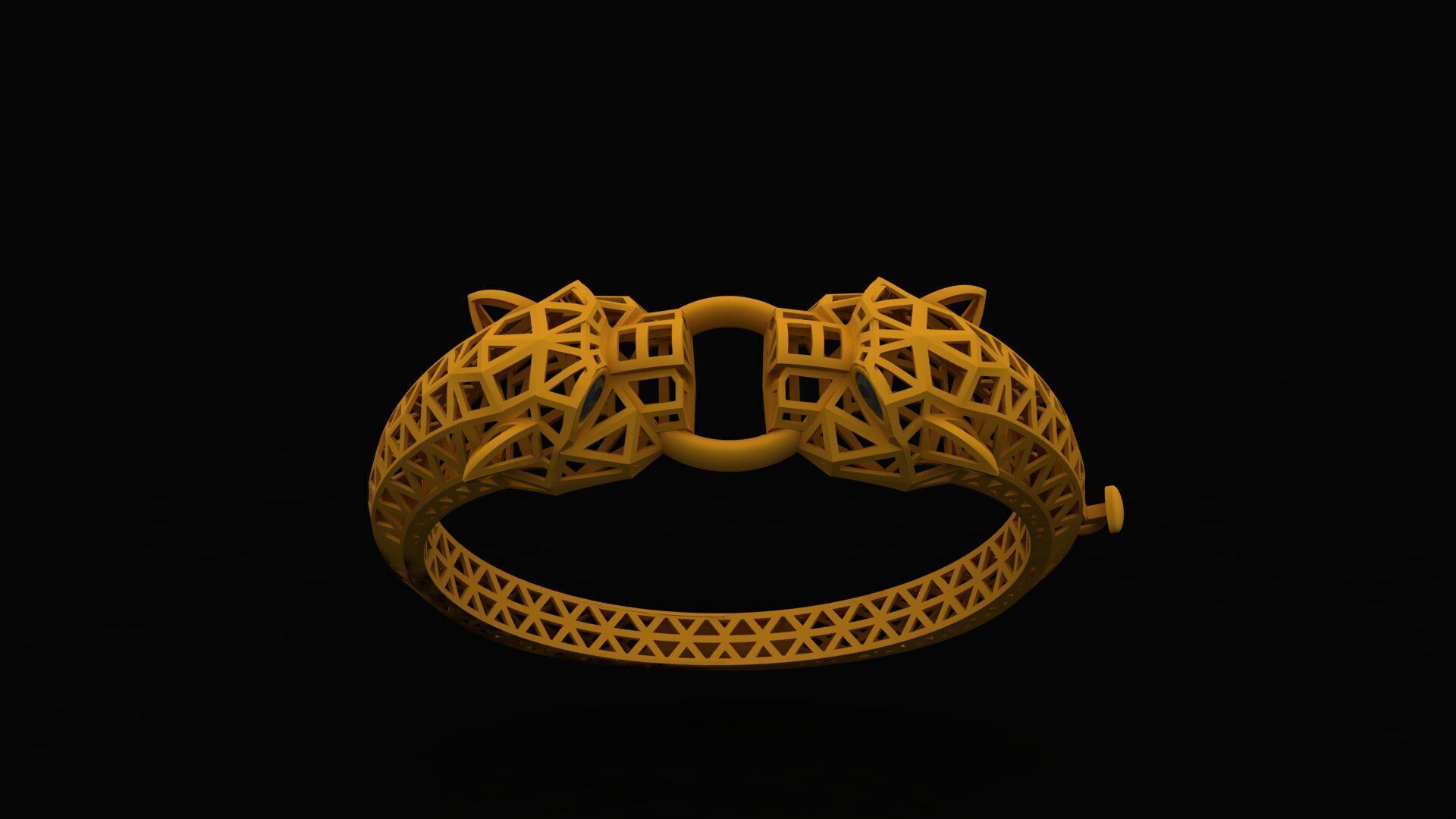 Mystic Panther A Locket Set of Power and Beauty 3D print model_14