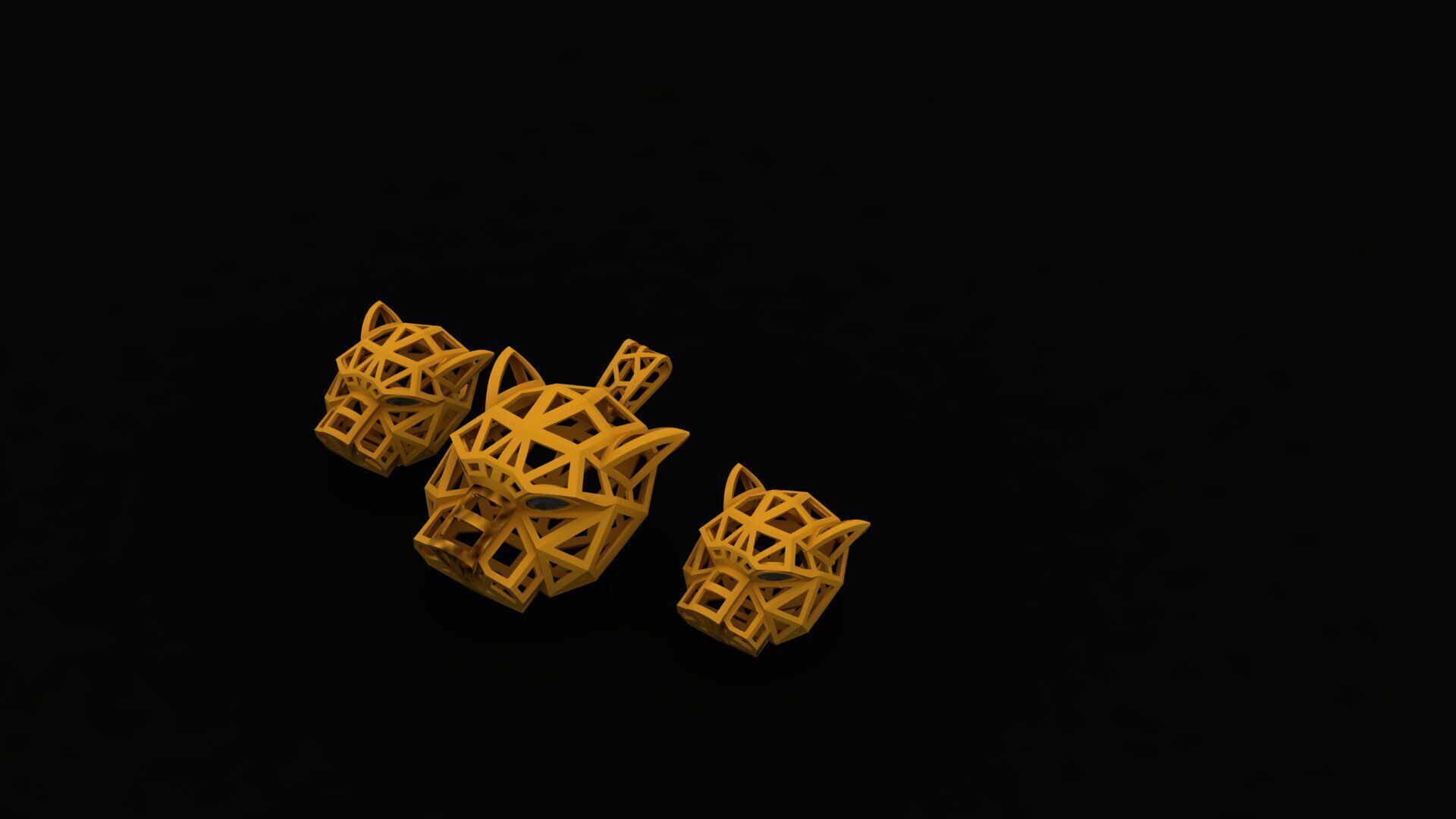 Mystic Panther A Locket Set of Power and Beauty 3D print model_11