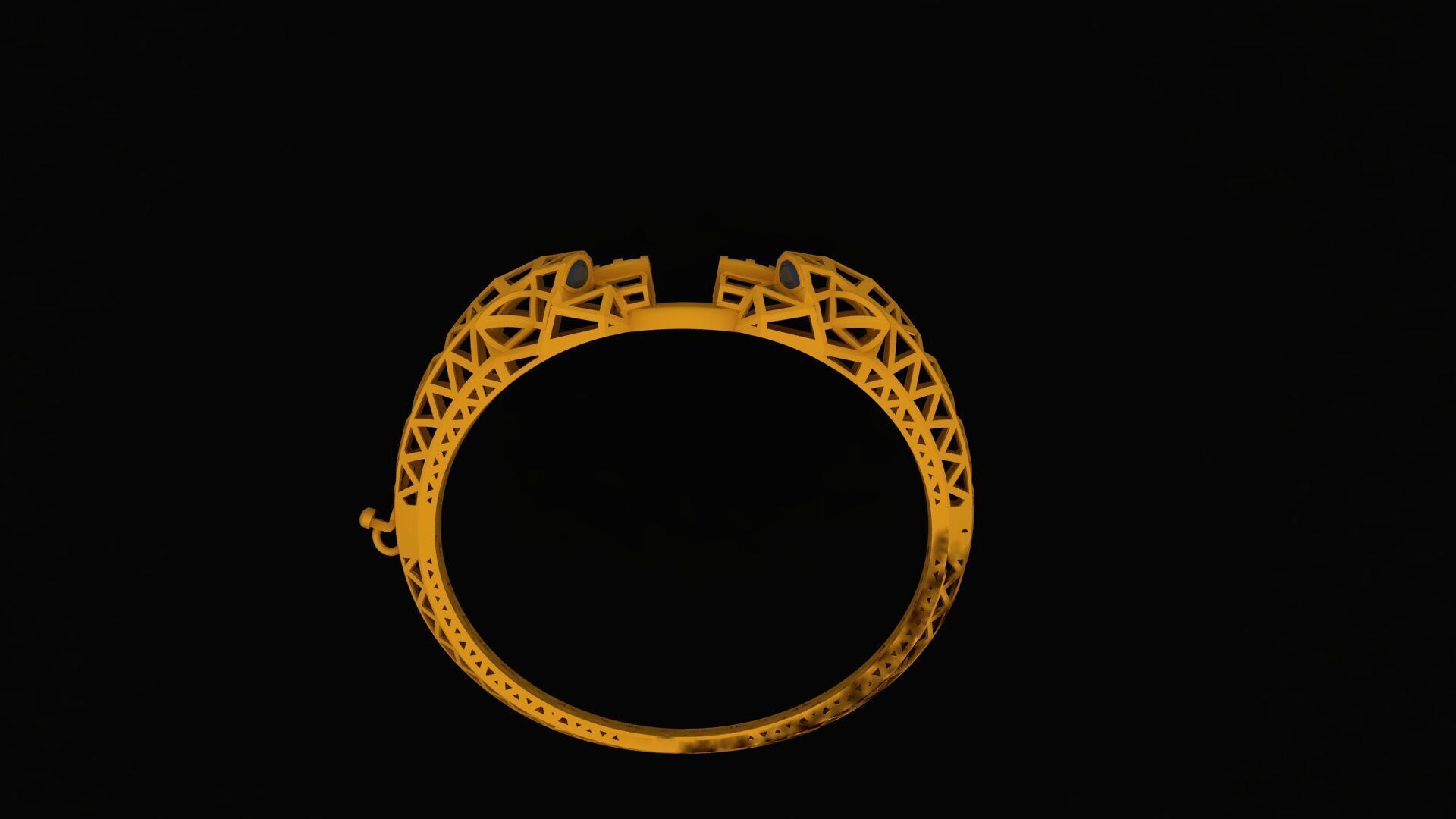 Mystic Panther A Locket Set of Power and Beauty 3D print model_12