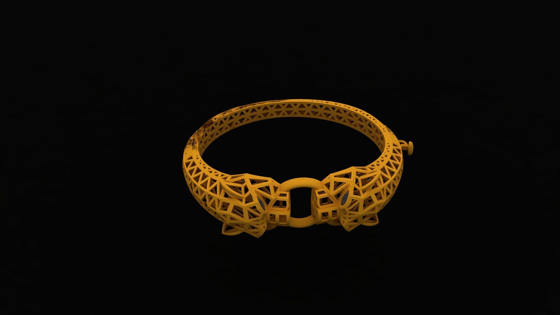 Mystic Panther A Locket Set of Power and Beauty 3D print model_13