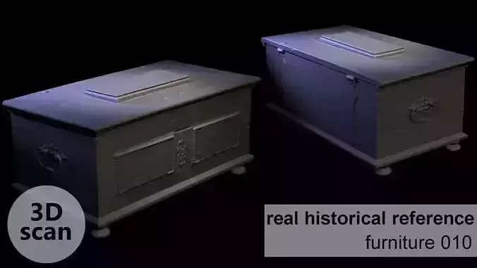 Furniture 010 - historical chest