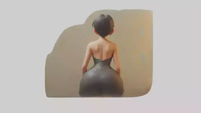 Cartoon Painting model
