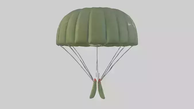 Cartoon Parachute model
