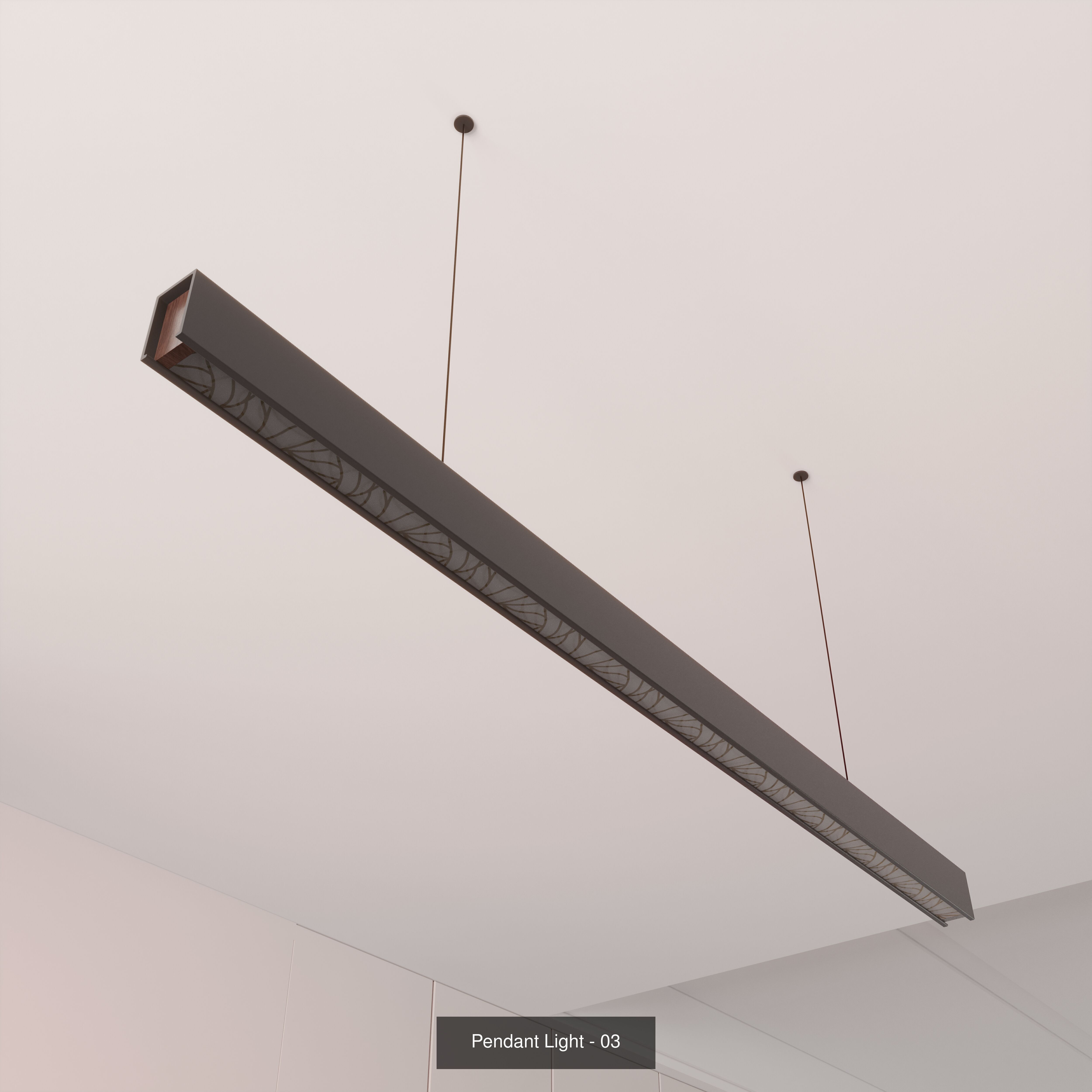 Pendant Lights Pack 3D Model Collection_7