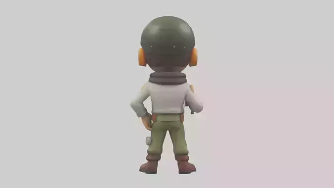 Cartoon Pilot model