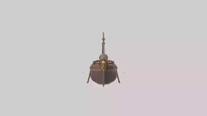 Cartoon Pirate Ship model