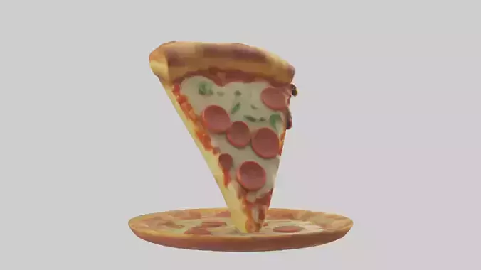 Cartoon Pizza model