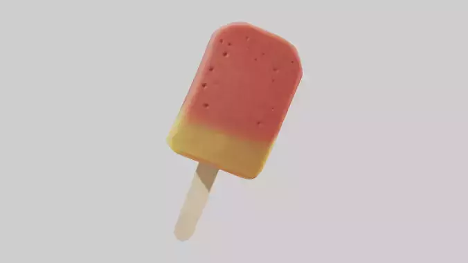 Cartoon Popsicle model