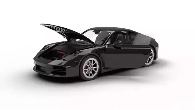 Porsche 911 Carrera 2025 S HQ 3d model