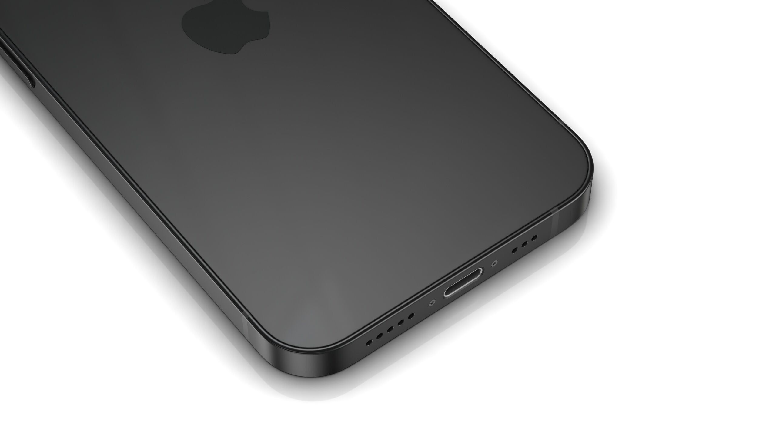 Apple iPhone 16e Low-poly 3D model_12