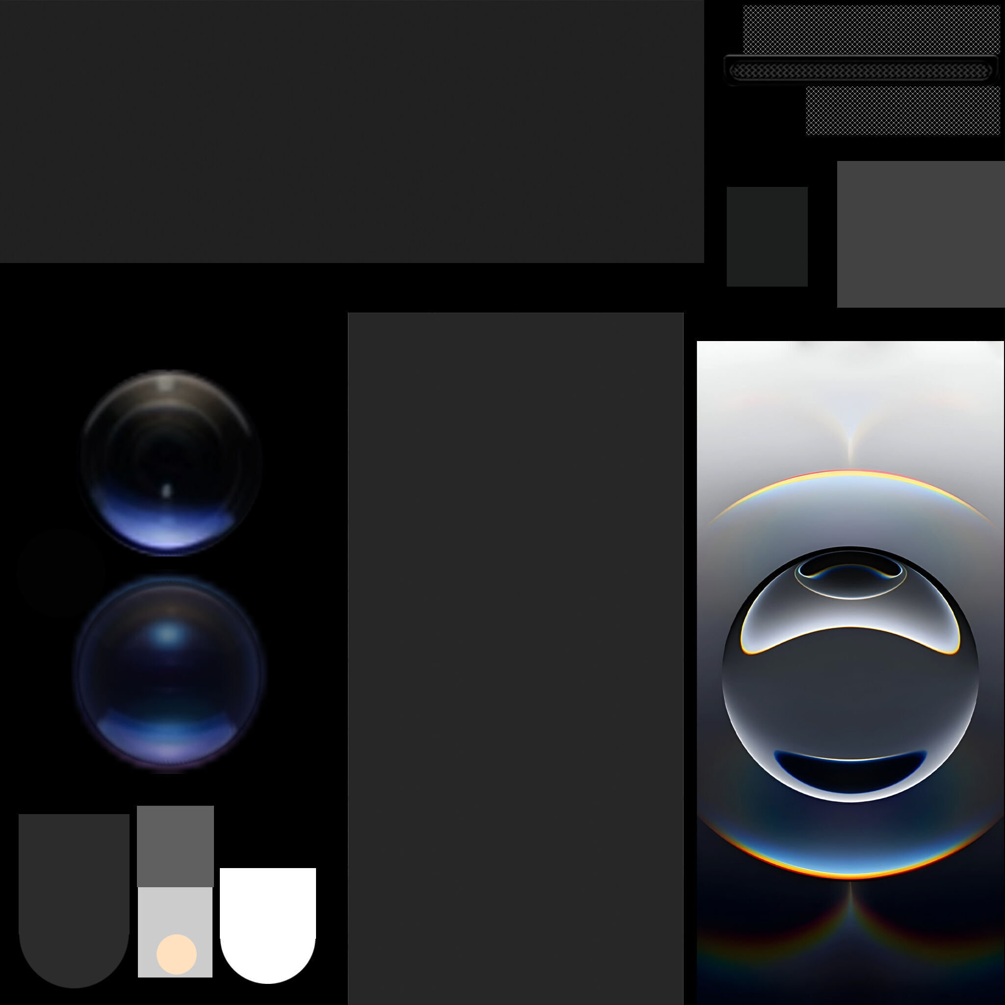 Apple iPhone 16e Low-poly 3D model_31