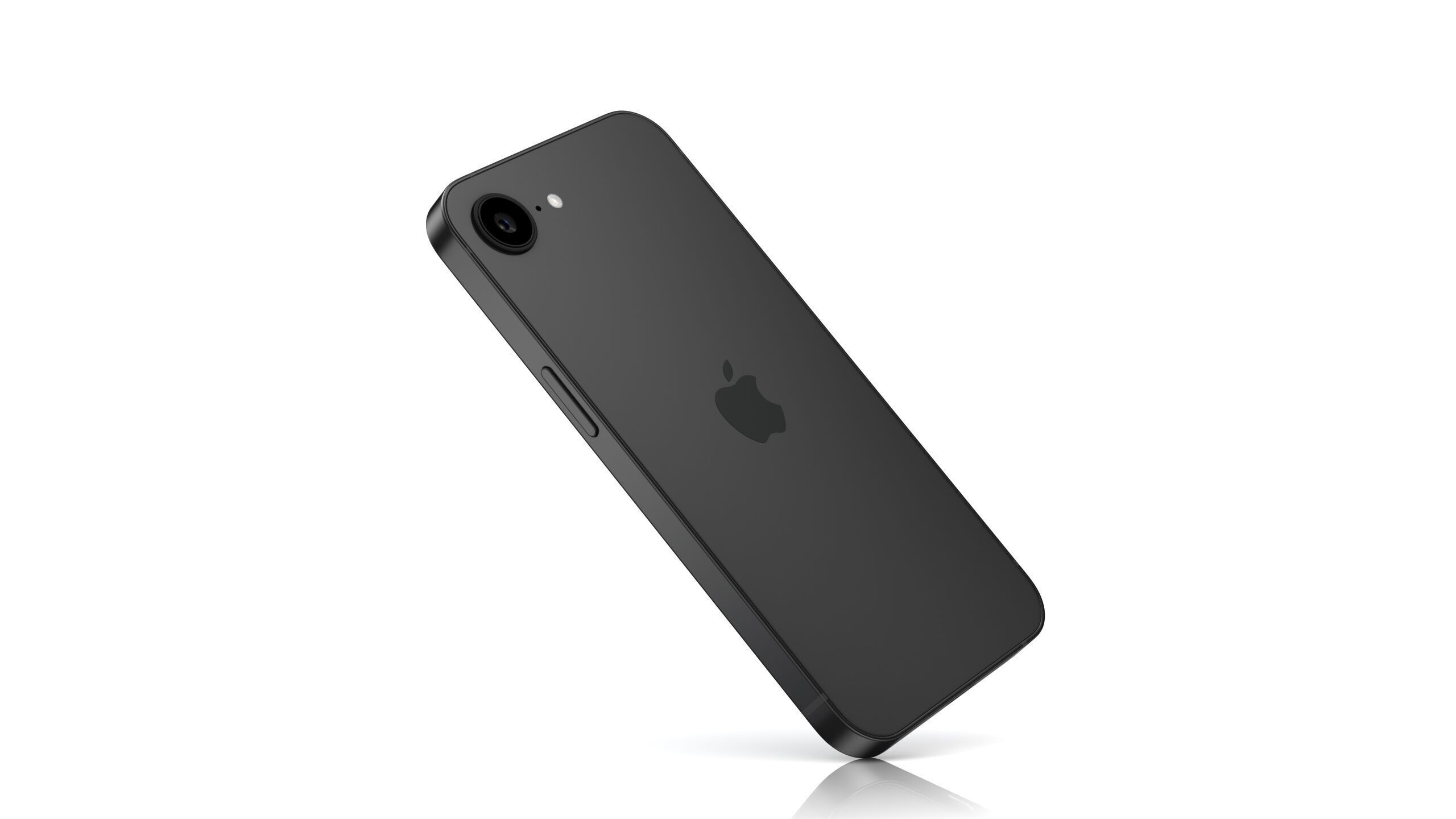 Apple iPhone 16e Low-poly 3D model_6