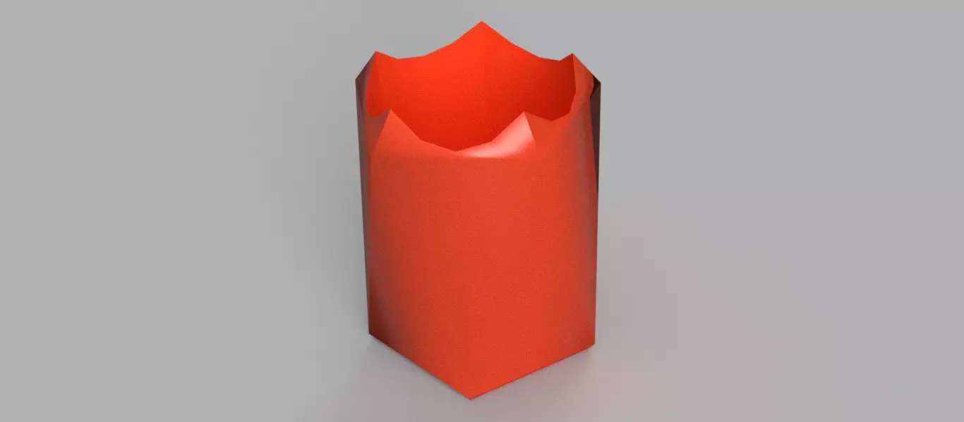 Diamond Pencil Holder Free 3D print model_0