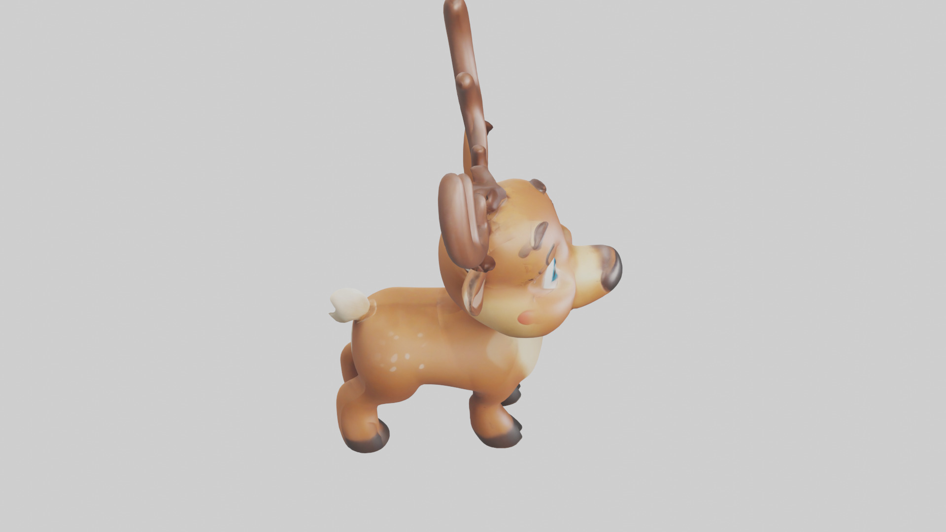 Cartoon Reindeer model 3D model_18