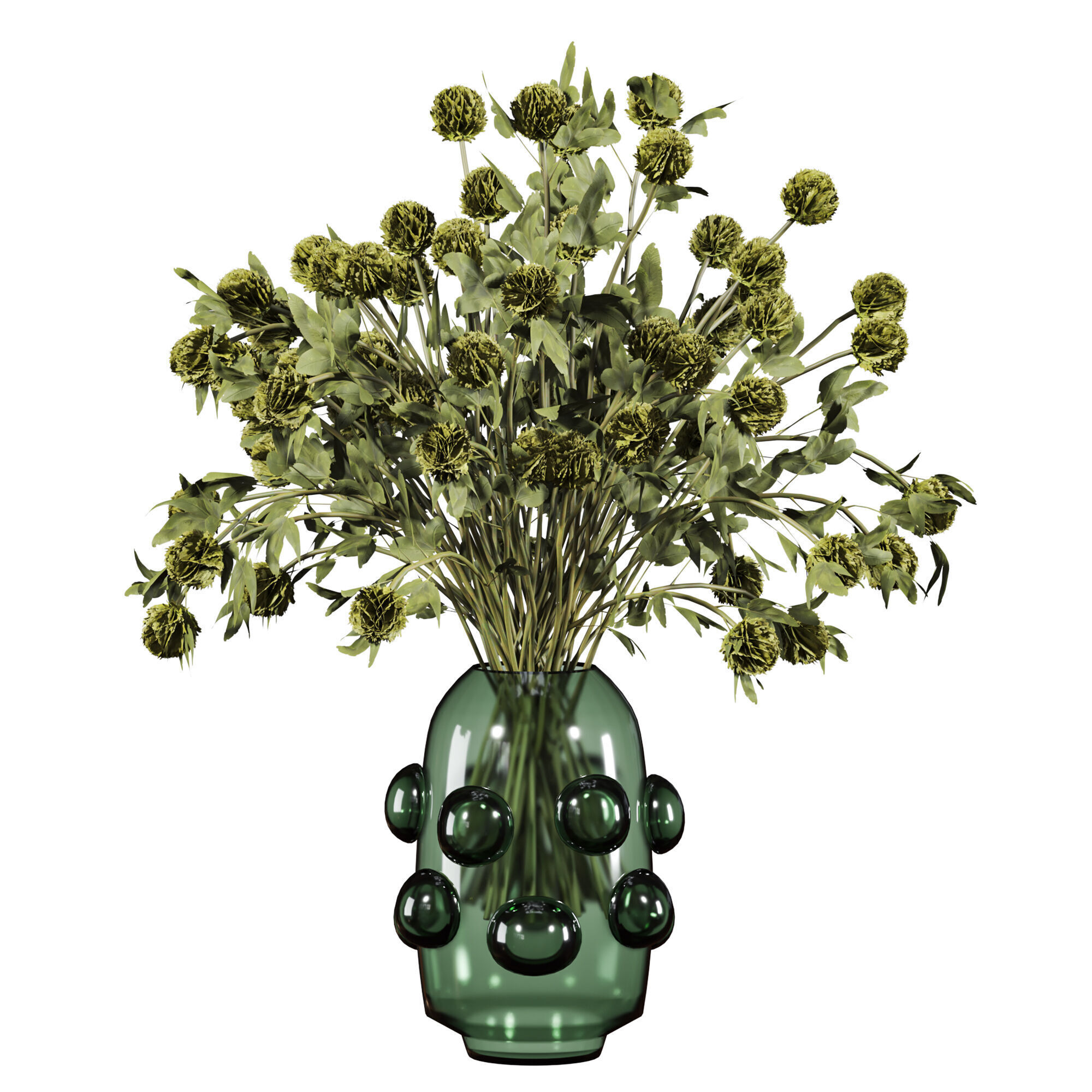 bouquet set 3D model_10
