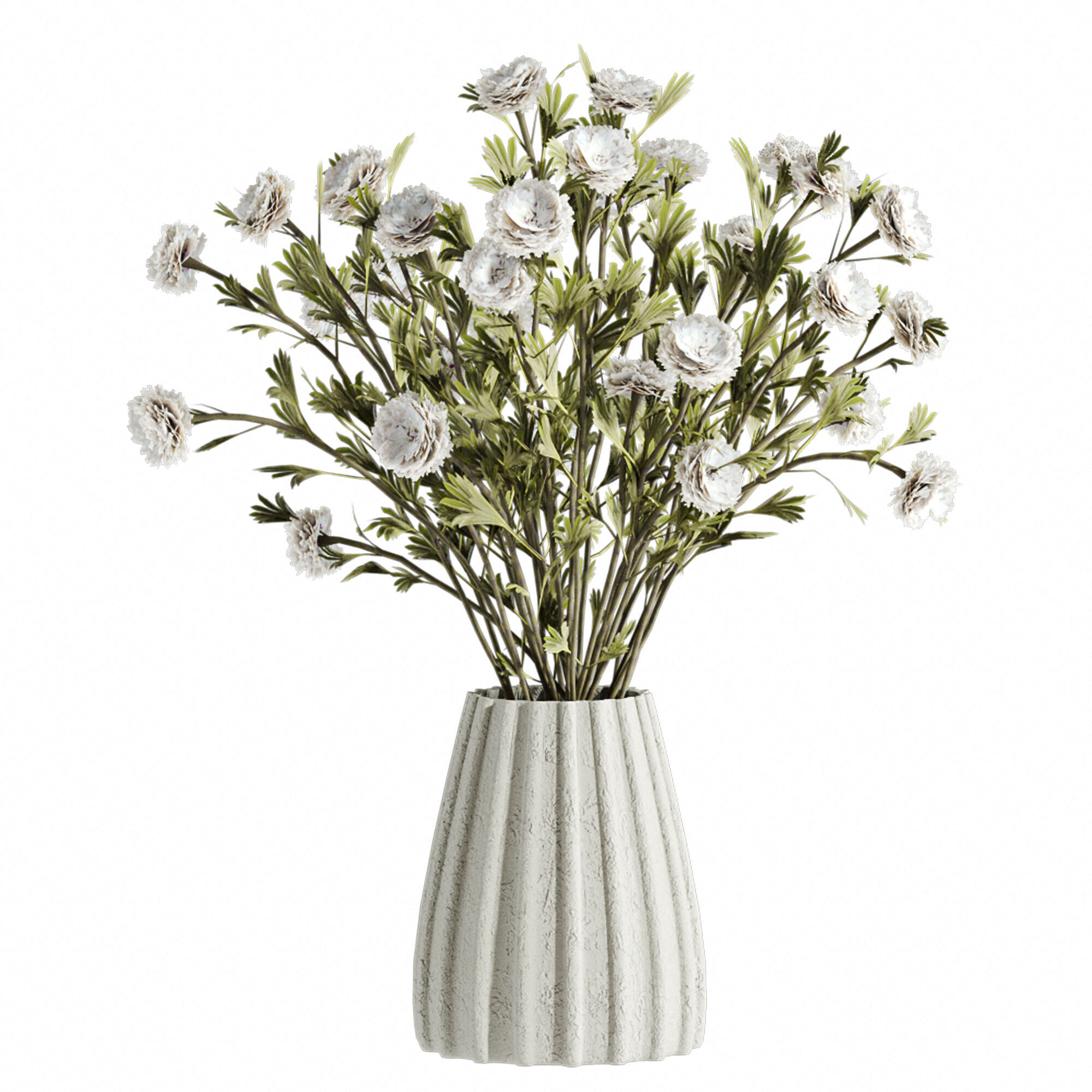 bouquet set 3D model_4