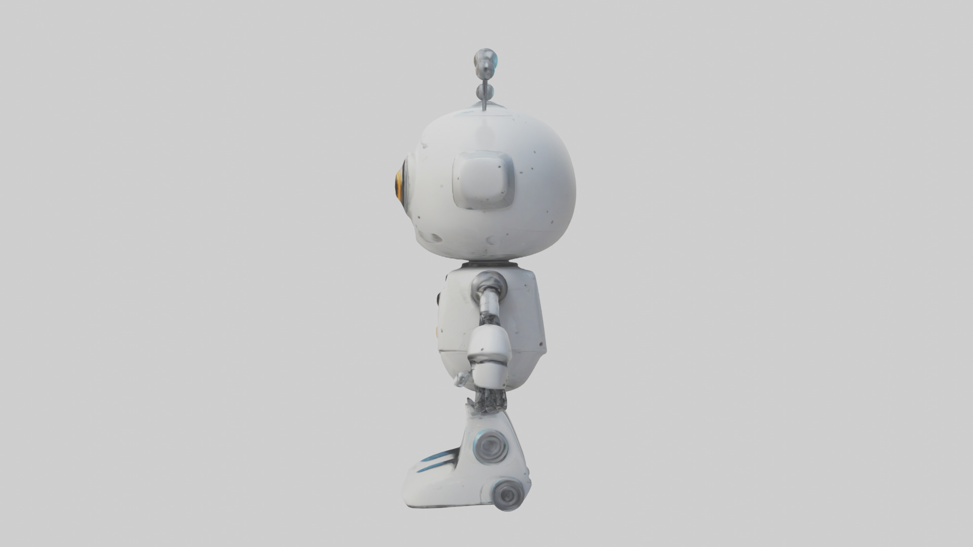 Cartoon Robot model 3D model_12